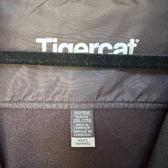 2/$30 Tigercat H2Xtreme Stormtech Waterproof Jacket Size 2XL Zip Up Black Work - Picture 8 of 15